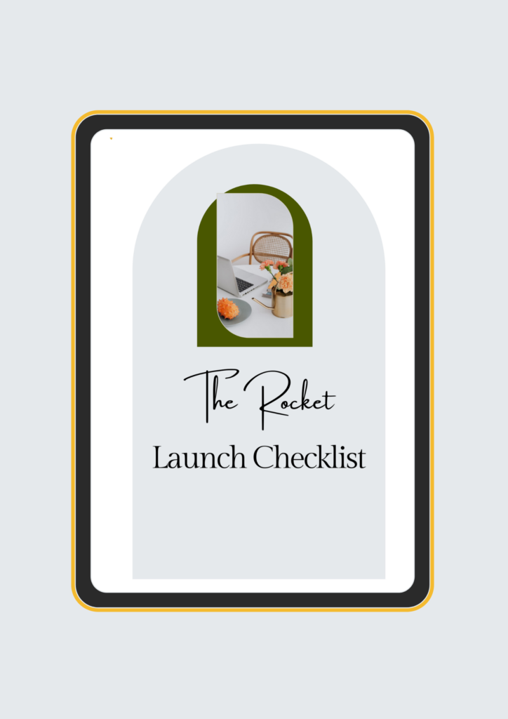 FREE Launch Checklist | Launch Strategy