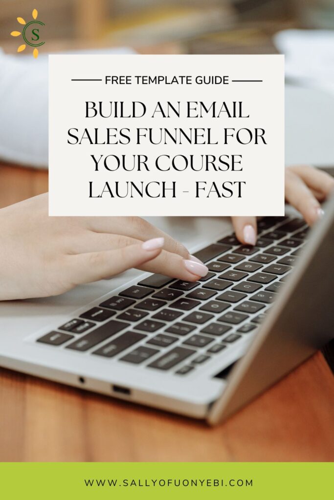 Pin for email funnel template 