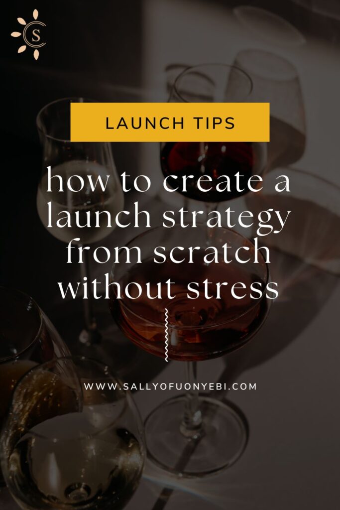 Pin image for "How to Create a Launch STrategy From Scratch"