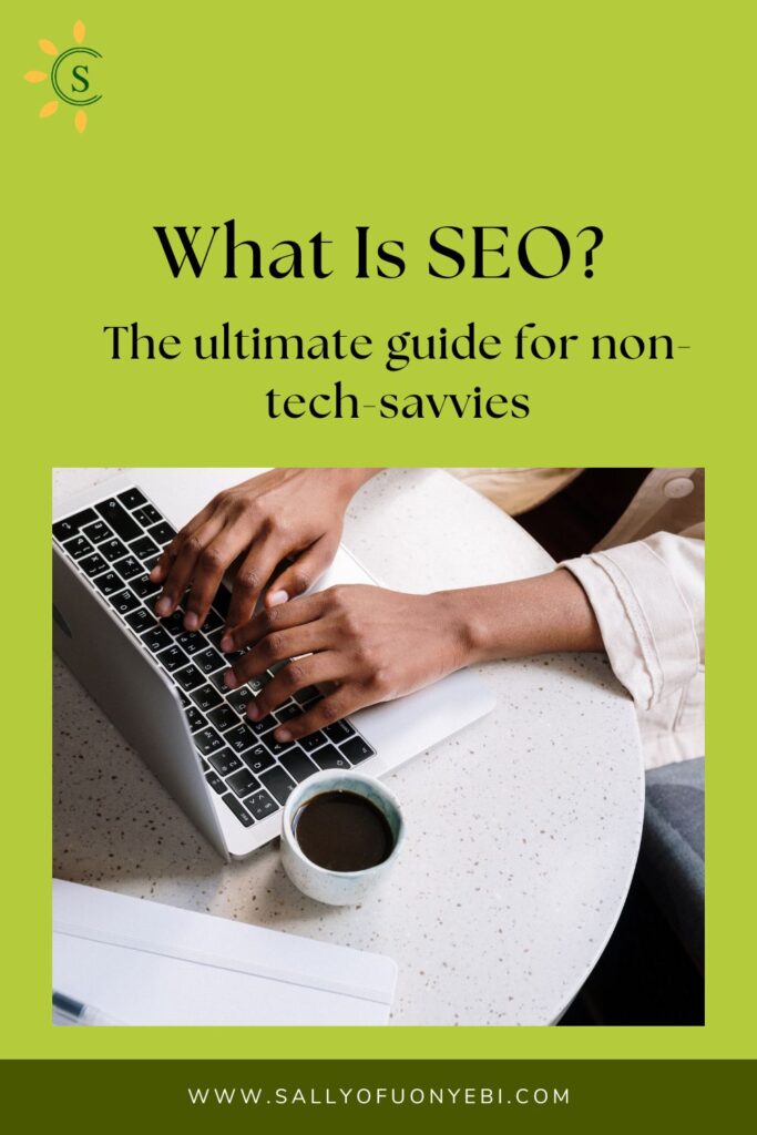 Pin image for "SEO for coaches: The ultimate guide for non-tech savvies"
