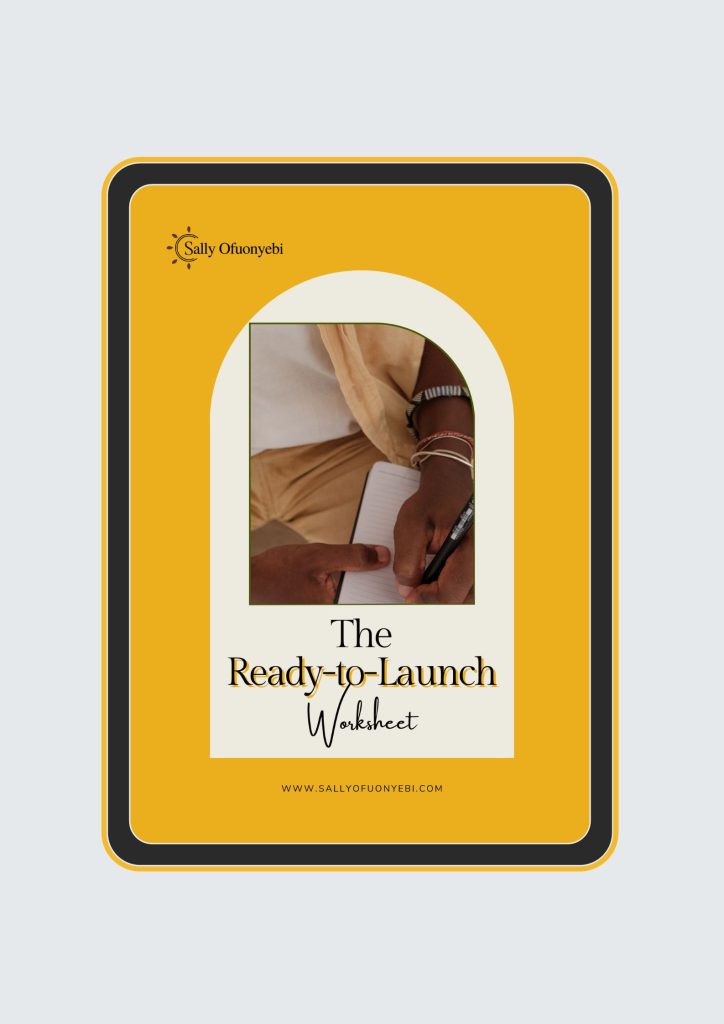 Free worksheet to build a launch strategy that lets you create buzz for your launch