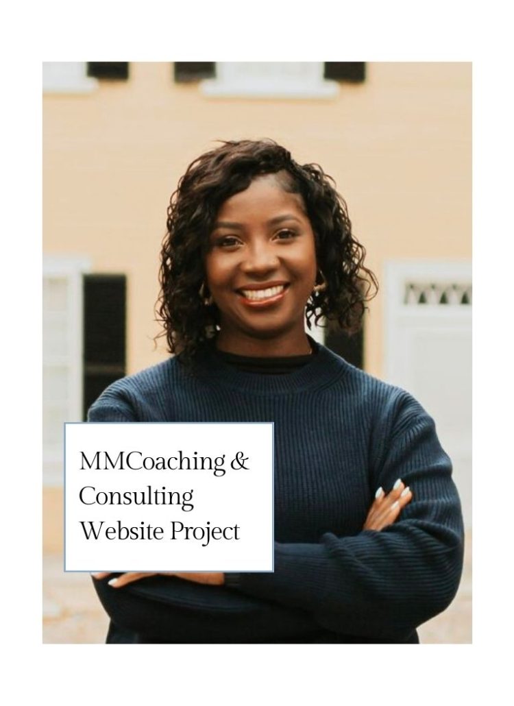 MM Coaching Prohect: Website Copywriting for a Life Coach