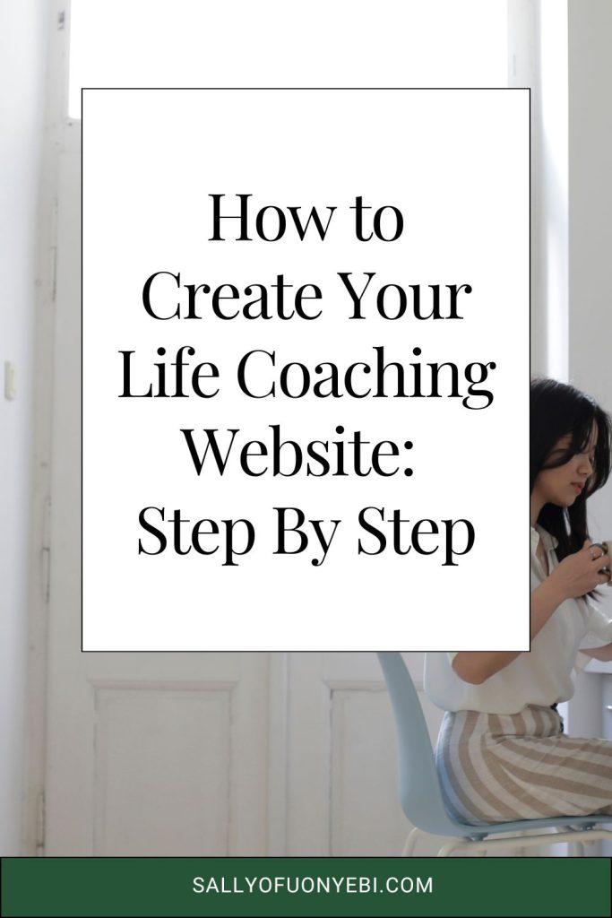 Second pin for “How to Create Your Life Coach Website: A Complete Guide.”