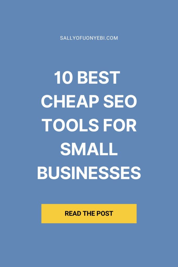 First pin for Cheapest SEO Tools for Coaches & Small Business Owners