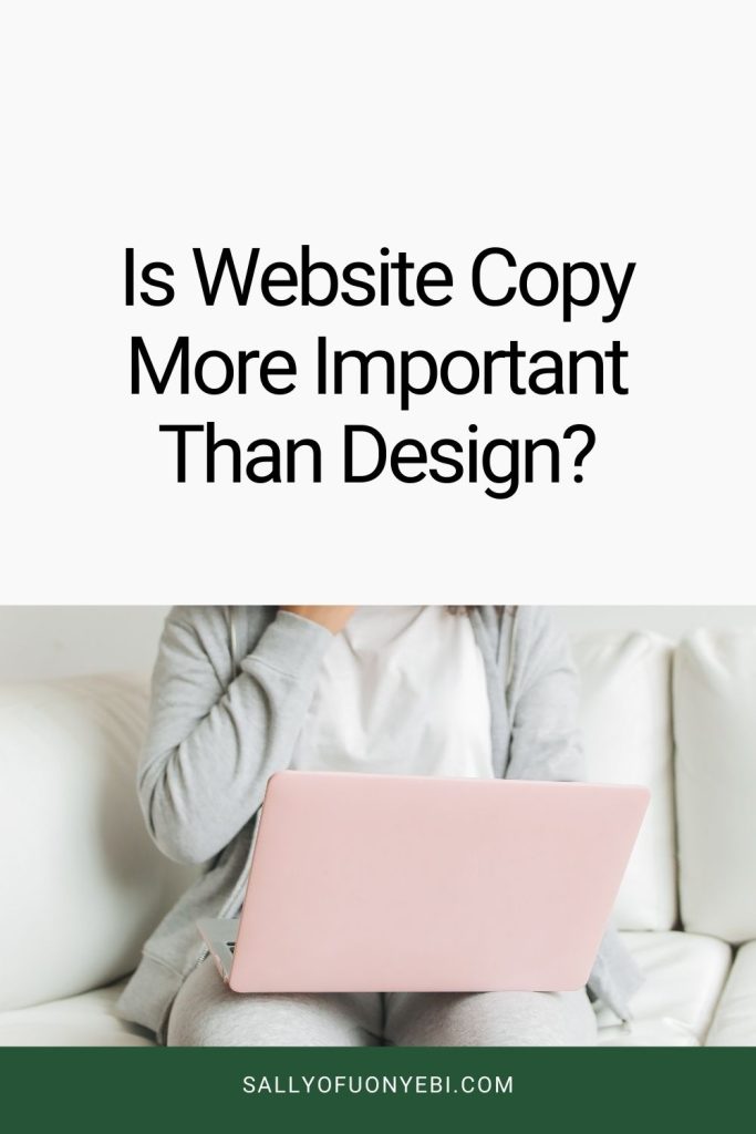 Third pin image for "Website Copywriting or Design: Which One Comes First?"