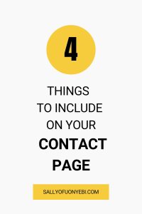 How to Write a Contact Page for Your Website
