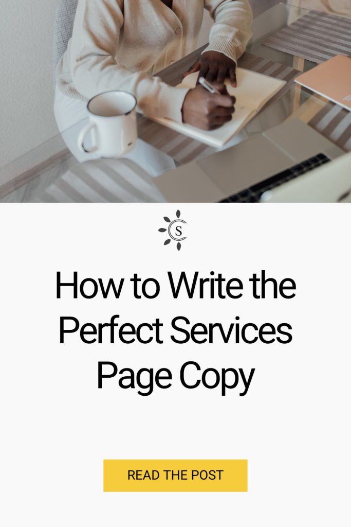 Second pin for Service page copywriting 