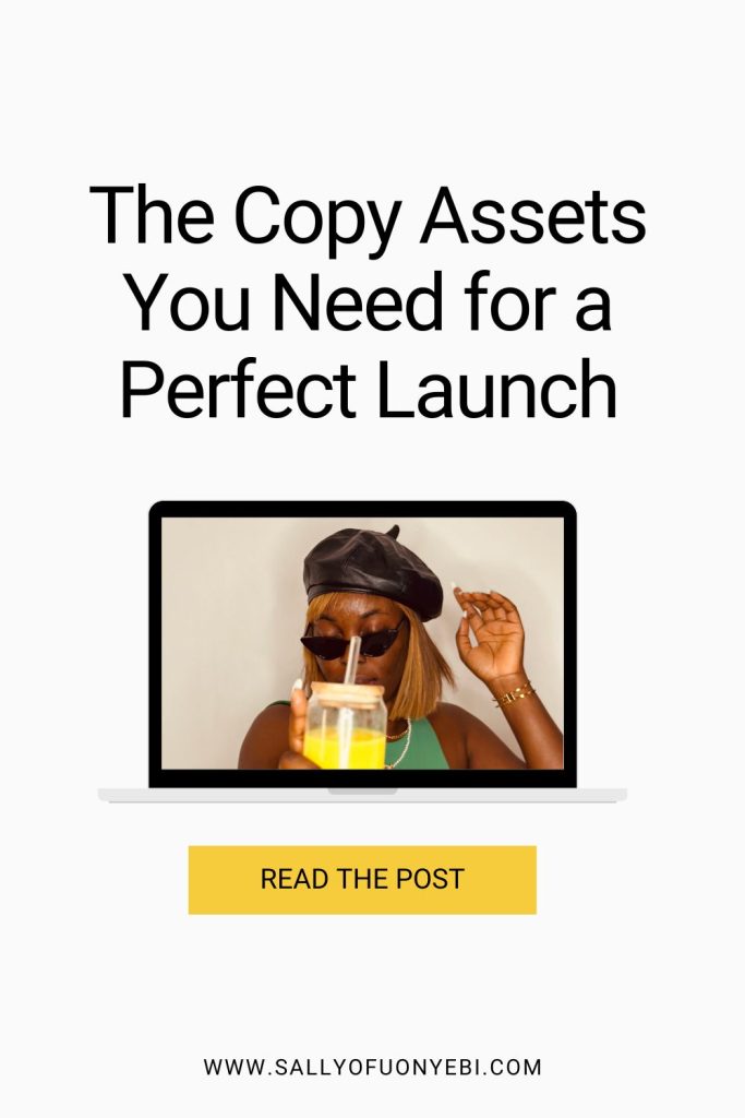 Second pin for Launch Copywriting Assets