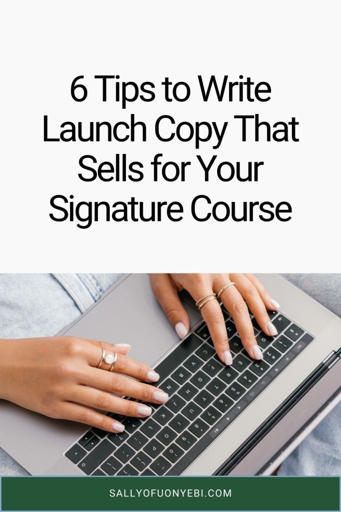 Second pin for Launch Copywriting for Coaches & Course Creators: The Absolute Guide