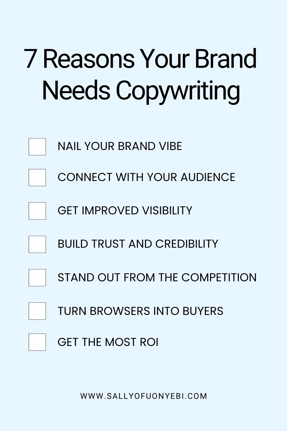 Second pin for 7 Reasons Why Copywriting Is Important for Your Business