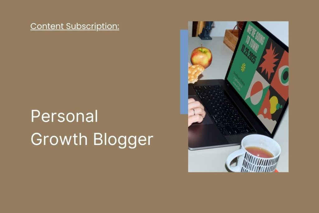 Content Strategy for Personal Growth Blogger | Portfolio