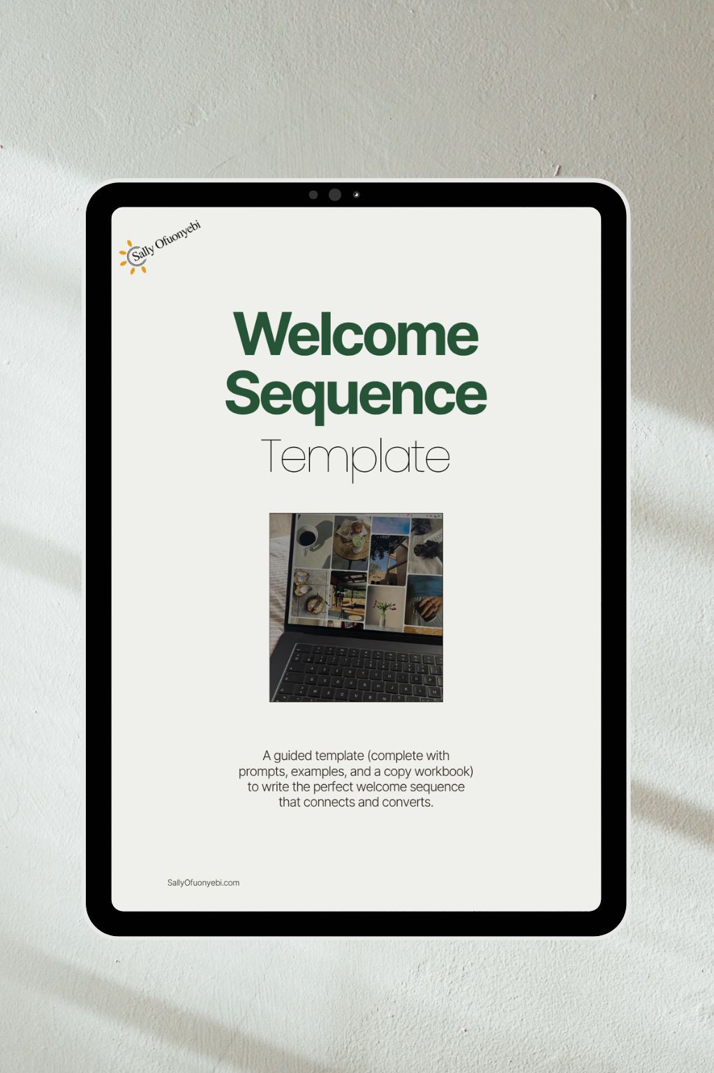 Welcome Sequence Template | Sally Ofuonyebi