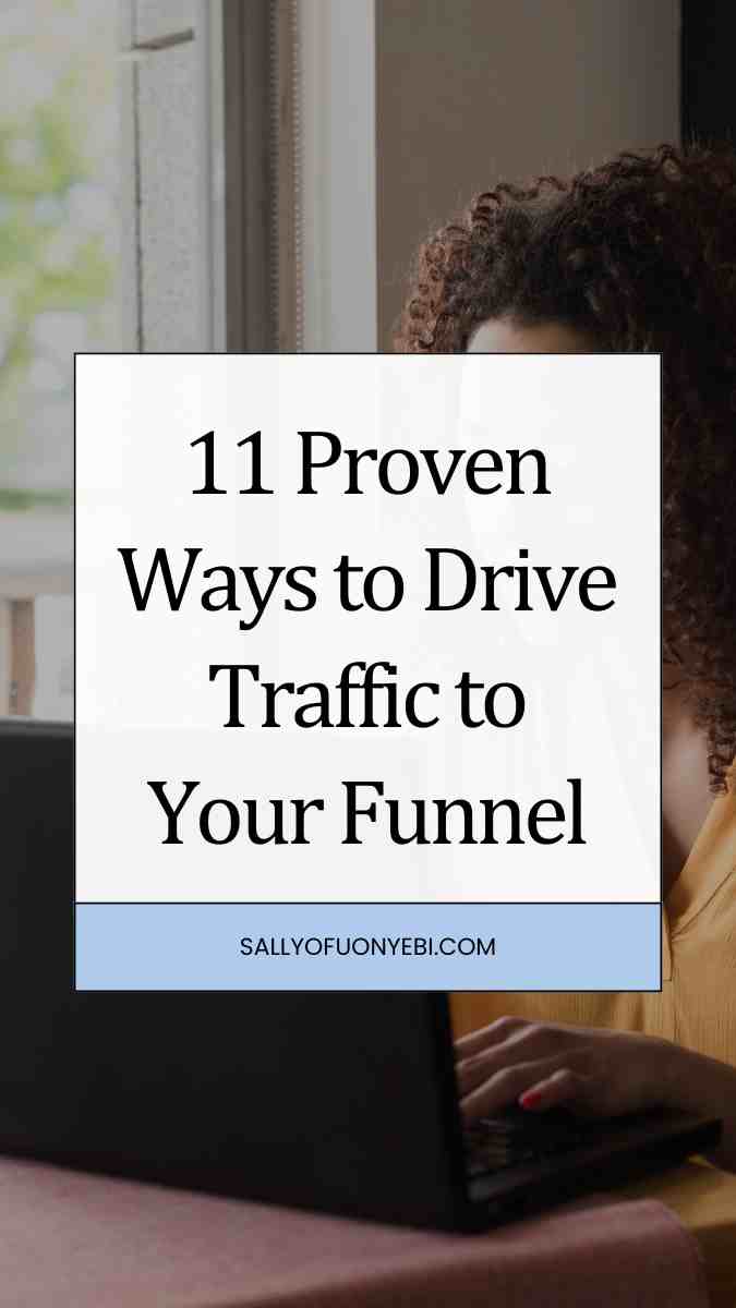 how to drive traffic to your sales funnel