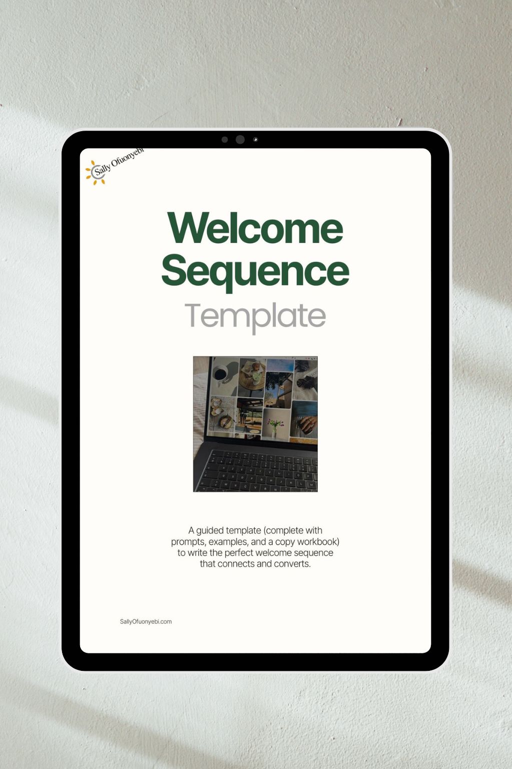 The Clear Email Welcome Sequence Template for Creatives