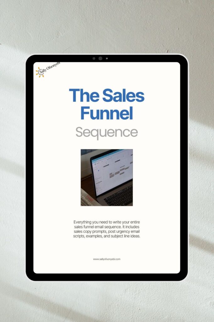 The Sales Funnel Email Sequence for Creatives | Sales Sequence Templates